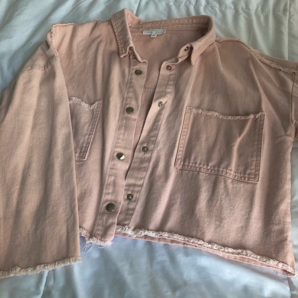 Cropped Denim Jacket